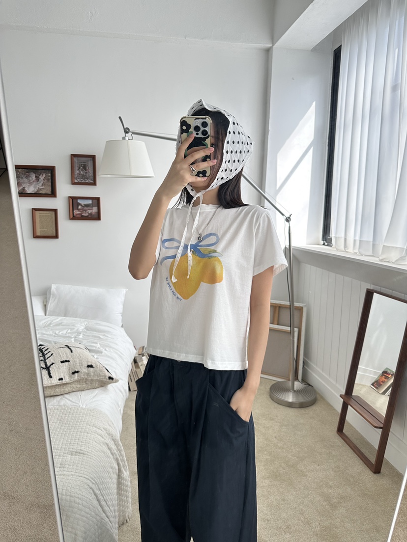 I MFACT韓國㊣直郵東大門代購女裝新款時尚熱賣休閑25春夏T恤I MFACTT恤