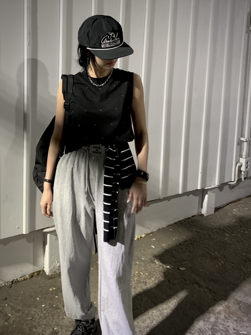 DAVICHI韓國直郵㊣東大門實拍女裝新品時尚25春夏休閑吊帶背心DAVICHI吊帶/背心