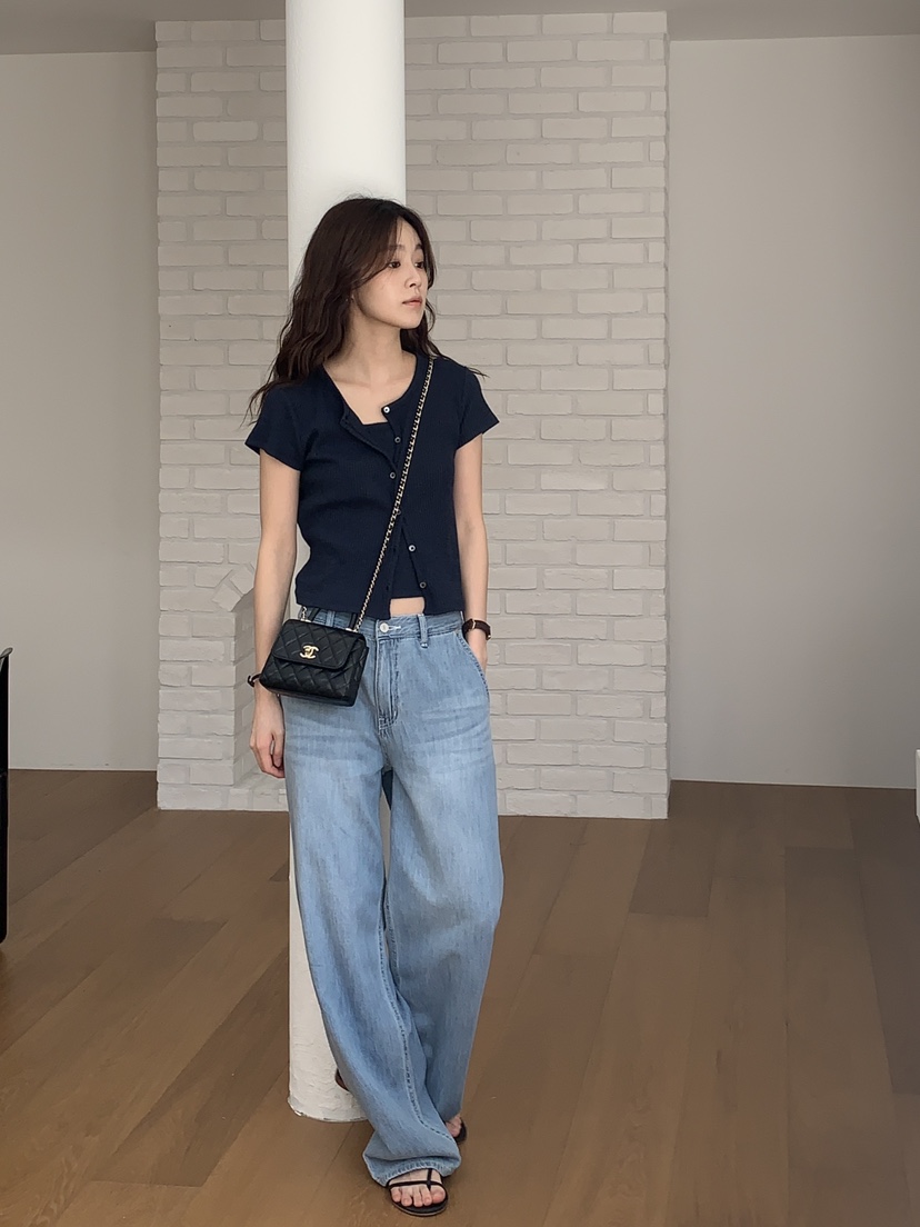 BAKING POWDER直郵韓國代購㊣女裝新品熱賣推薦人氣牛仔褲BAKING POWDER牛仔褲