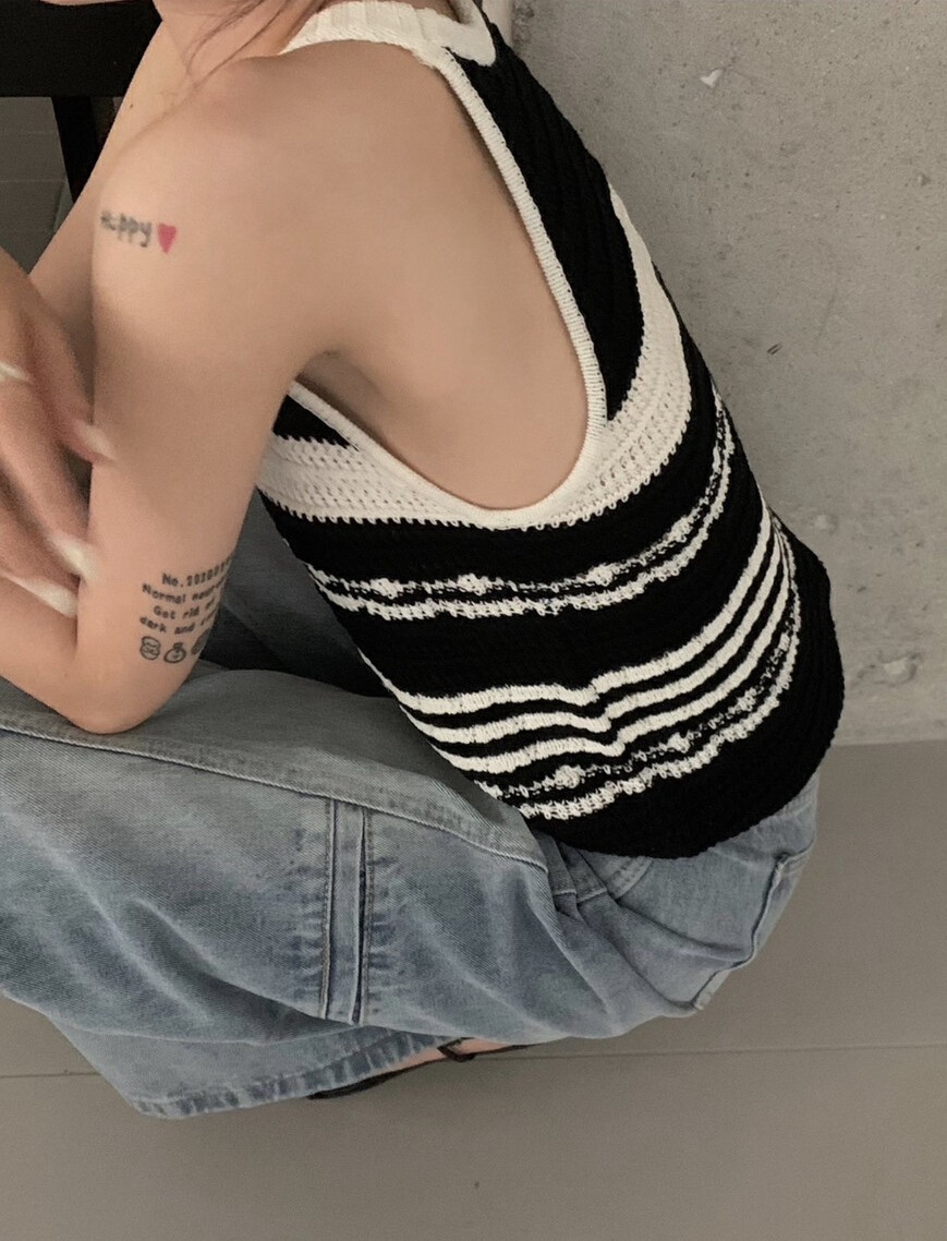 OLA韓國㊣直郵東大門代購女裝新品時尚人氣推薦25春夏吊帶背心mellor/OLA吊帶/背心