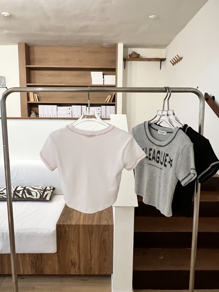 ZEROZERO直郵韓國代購㊣女裝新品25春夏推薦休閑熱賣時尚T恤ZEROZEROT恤