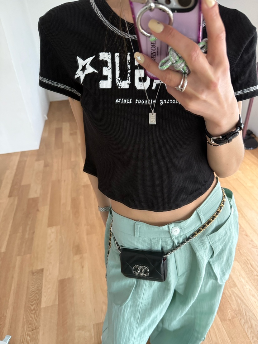 ZEROZERO直郵韓國代購㊣女裝新品25春夏推薦休閑熱賣時尚T恤ZEROZEROT恤