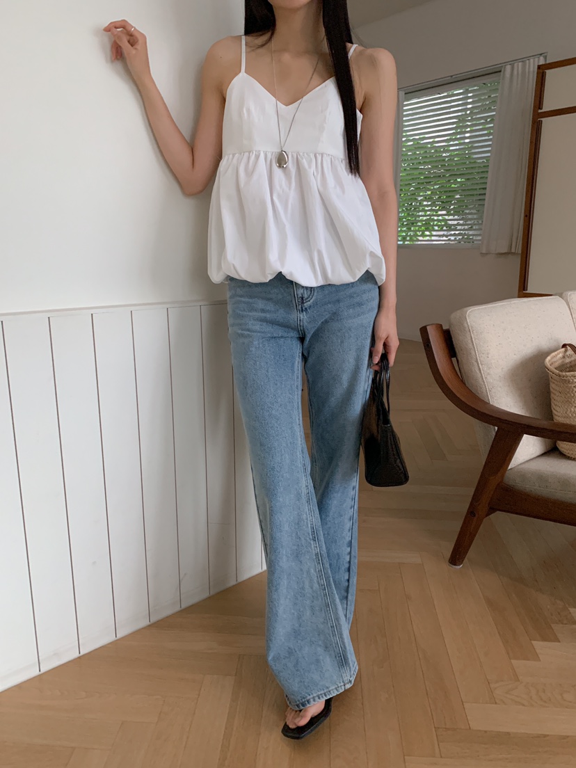 ROUGH韓國直郵㊣東大門實拍女裝新款25春夏人氣吊帶背心緊身ROUGH吊帶/背心