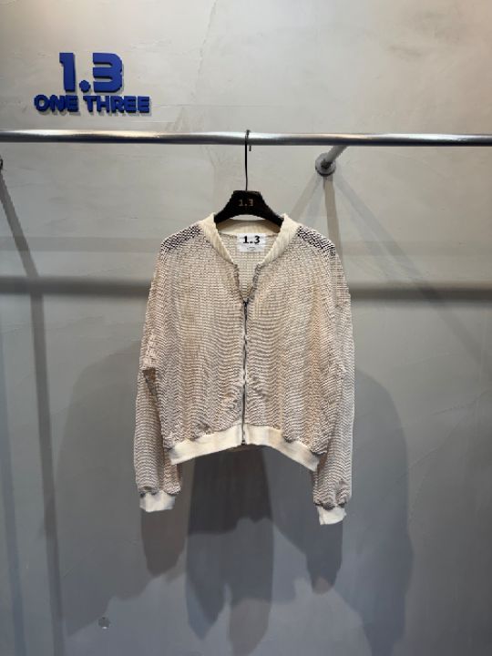 1.3直郵韓國代購㊣女裝新品休閑推薦熱賣時尚25春夏夾克拉鏈1.3夾克圖色2