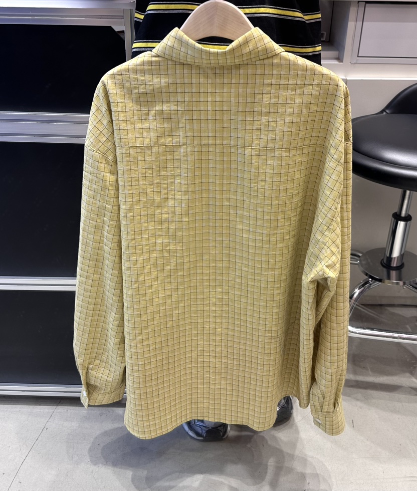 CRACKERS韓國㊣直郵東大門代購女裝新品休閑襯衫蕾絲衫格紋寬松CRACKERS襯衫/蕾絲衫