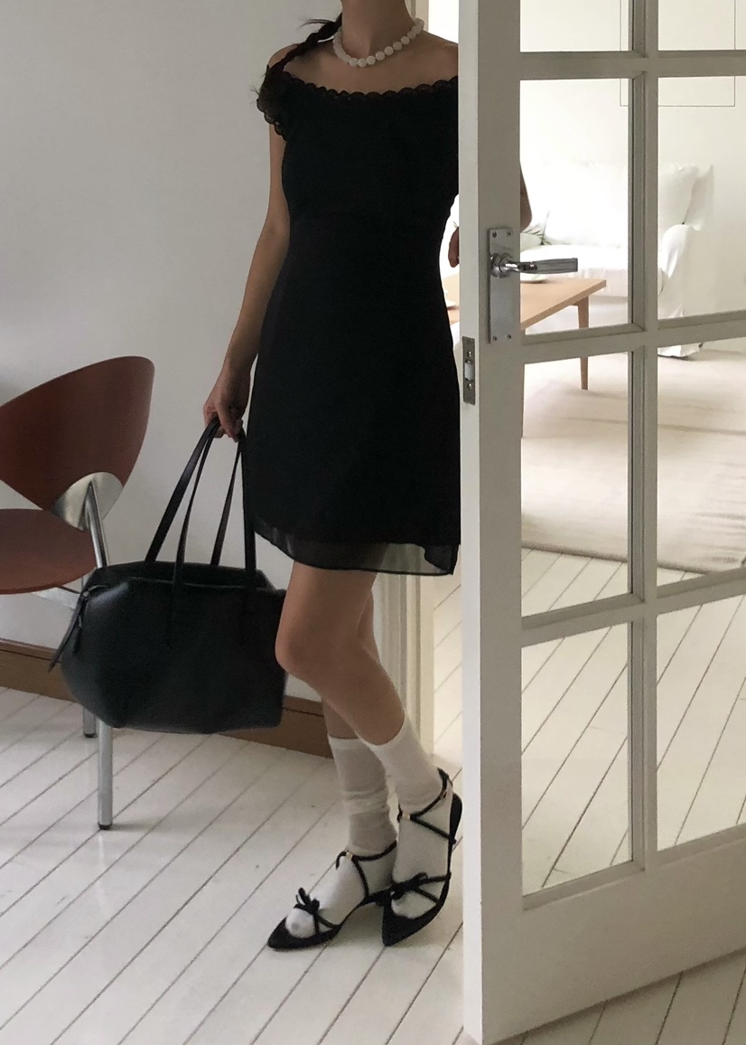 OUPPT直郵韓國代購㊣女裝新品時尚熱賣25春夏推薦休閑連衣裙OUPPT連衣裙