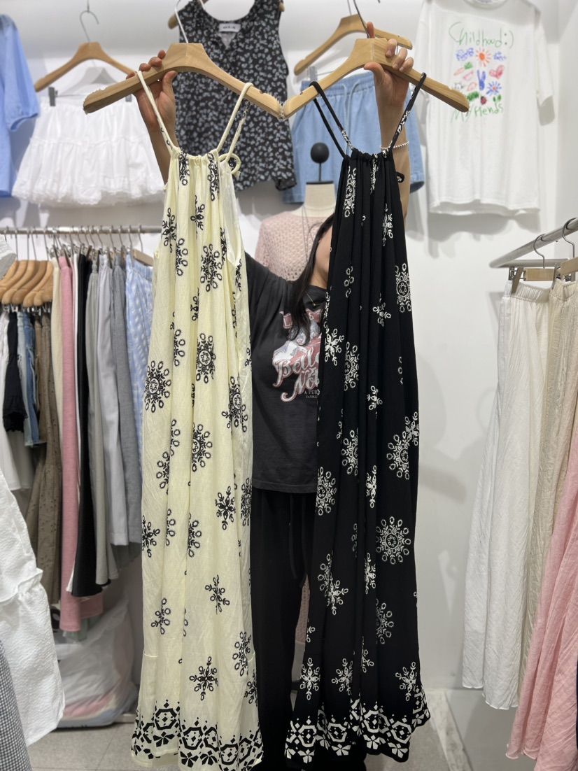 OLA韓國㊣直郵東大門代購女裝新品休閑熱賣時尚25春夏連衣裙mellor/OLA連衣裙