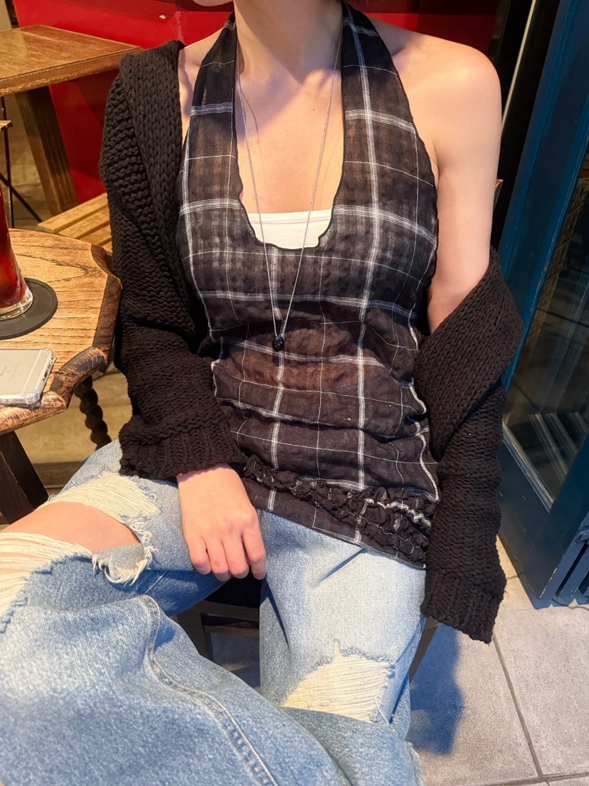 AWESOMESAUCE直郵韓國代購㊣女裝新品熱賣時尚推薦吊帶背心AWESOME SAUCE吊帶/背心