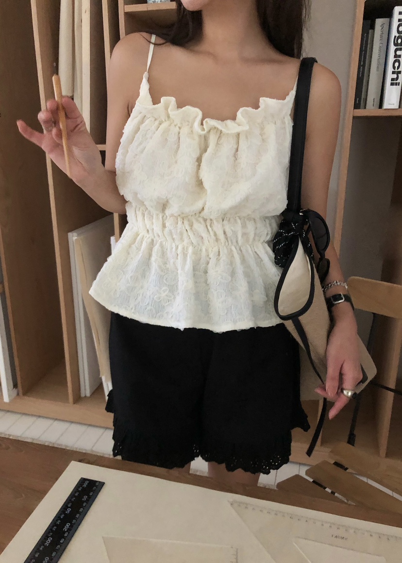 OUPPT韓國直郵㊣女裝新款休閑推薦熱賣時尚25春夏人氣吊帶背心OUPPT吊帶/背心