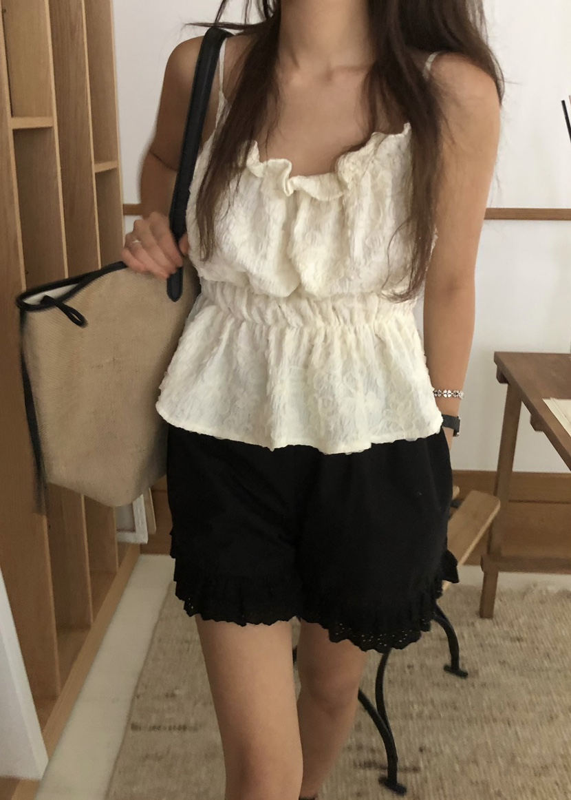 OUPPT韓國直郵㊣女裝新款休閑推薦熱賣時尚25春夏人氣吊帶背心OUPPT吊帶/背心