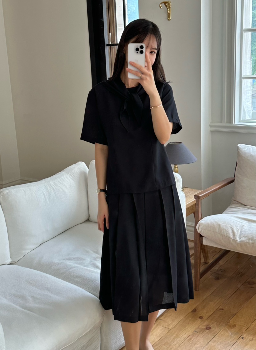 LE VASE韓國直郵㊣女裝新品25春夏人氣休閑推薦襯衫蕾絲衫LE VASE襯衫/蕾絲衫