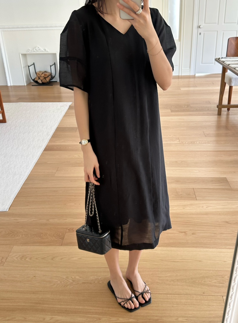 LE VASE直郵韓國代購㊣女裝新款熱賣人氣時尚25春夏連衣裙LE VASE連衣裙
