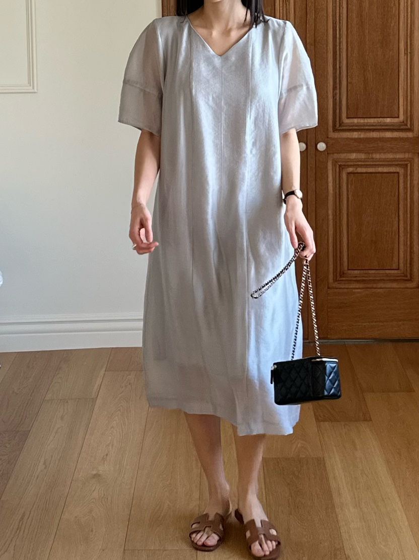 LE VASE直郵韓國代購㊣女裝新款熱賣人氣時尚25春夏連衣裙LE VASE連衣裙