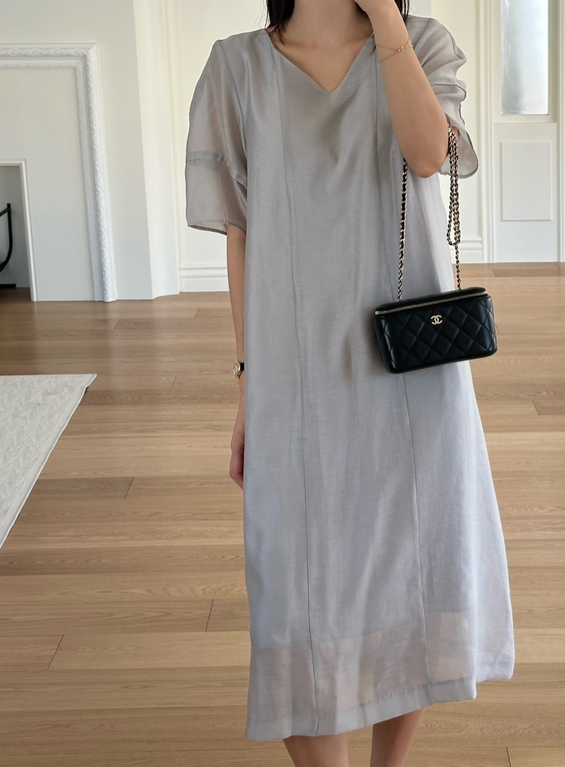 LE VASE直郵韓國代購㊣女裝新款熱賣人氣時尚25春夏連衣裙LE VASE連衣裙圖色2