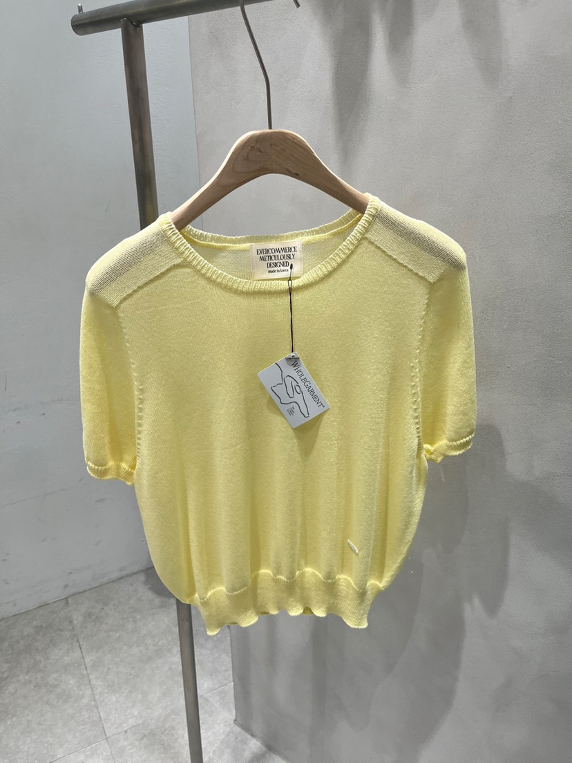 EVERCOMMERCE METICULOUSLY DESIGNED韓國直郵㊣女裝新款25春夏針織衫EVERCOMMERCE METICULOUSLY DESIGNED針織衫圖色2