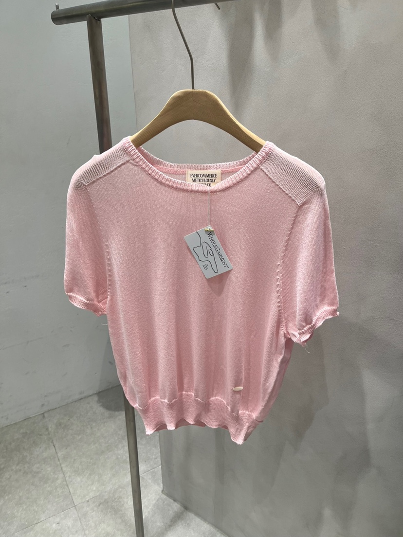 EVERCOMMERCE METICULOUSLY DESIGNED韓國直郵㊣女裝新款25春夏針織衫EVERCOMMERCE METICULOUSLY DESIGNED針織衫圖色5