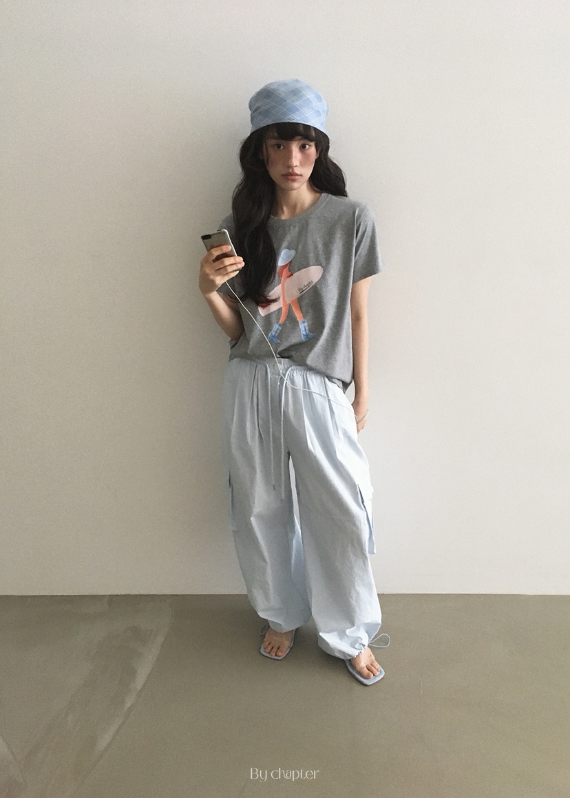 BY CHAPTER直郵韓國代購㊣女裝新品人氣時尚推薦休閑熱賣T恤ChapterT恤