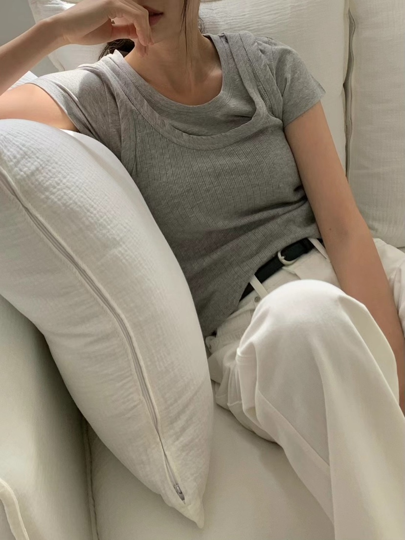 ANOU直郵韓國代購㊣女裝新款時尚推薦人氣熱賣休閑吊帶背心ANOU吊帶/背心