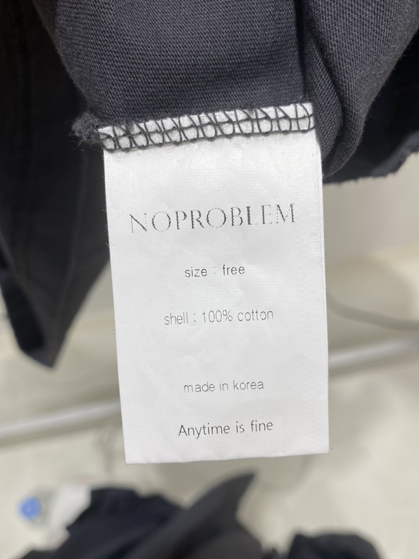 NOPROBLEM韓國直郵㊣東大門實拍女裝新品休閑25春夏時尚T恤NOPROBLEMT恤