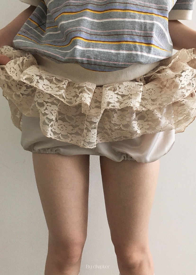 BY CHAPTER韓國㊣直郵東大門代購女裝新款時尚休閑25春夏短裙Chapter短裙