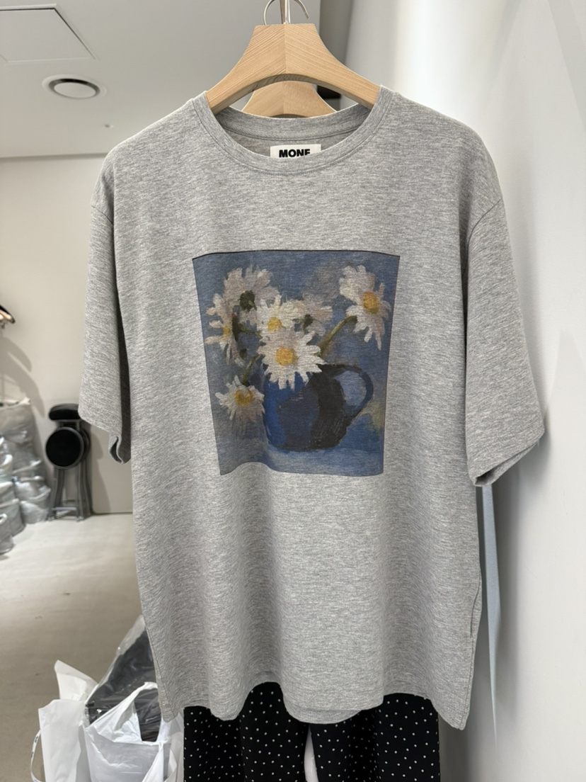 MONE-A韓國直郵㊣女裝新品25春夏休閑推薦熱賣時尚人氣T恤MONE-AT恤圖色2