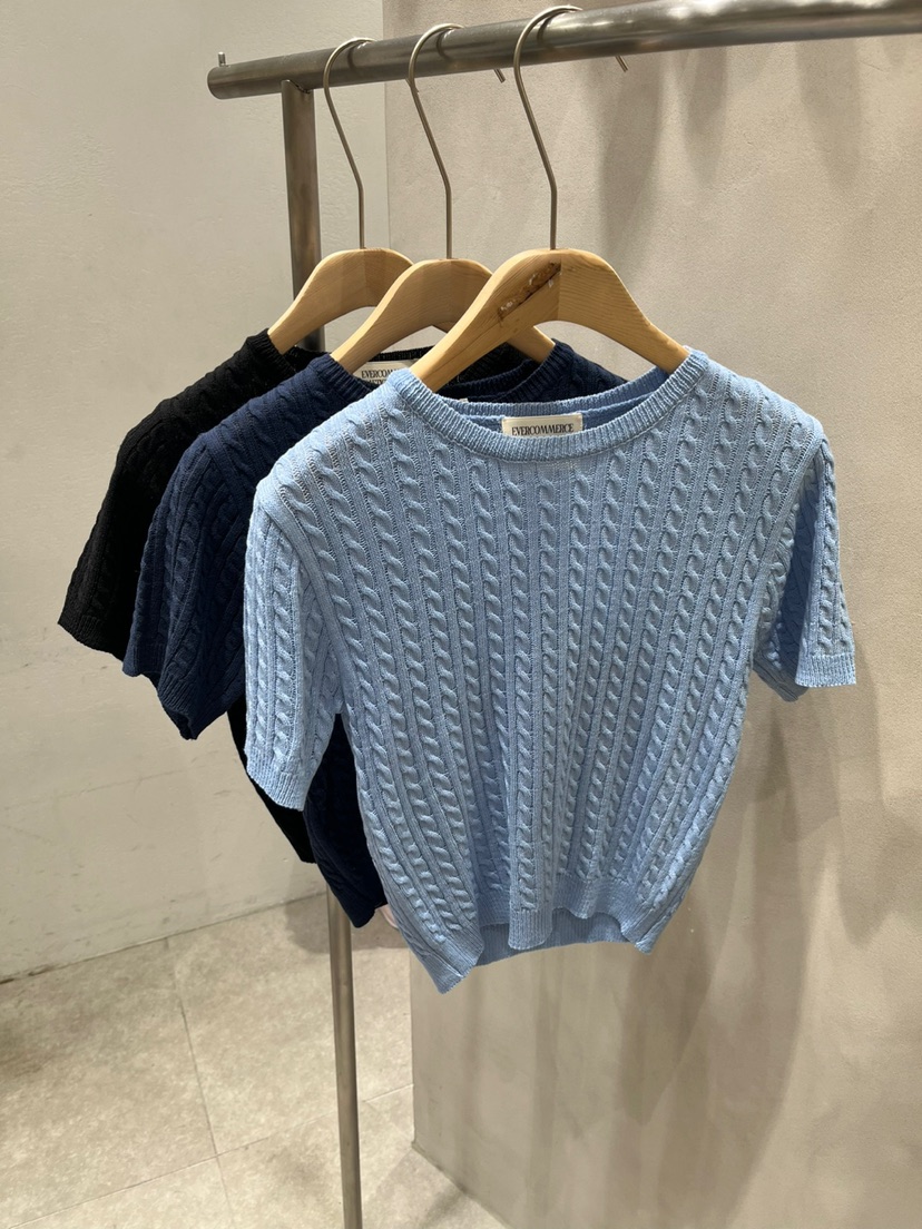EVERCOMMERCE METICULOUSLY DESIGNED韓國直郵㊣女裝新品25春夏針織衫EVERCOMMERCE METICULOUSLY DESIGNED針織衫
