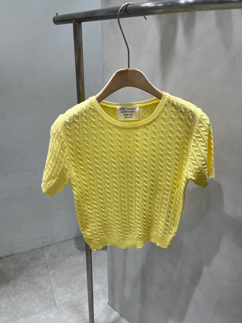 EVERCOMMERCE METICULOUSLY DESIGNED韓國直郵㊣女裝新品25春夏針織衫EVERCOMMERCE METICULOUSLY DESIGNED針織衫圖色3