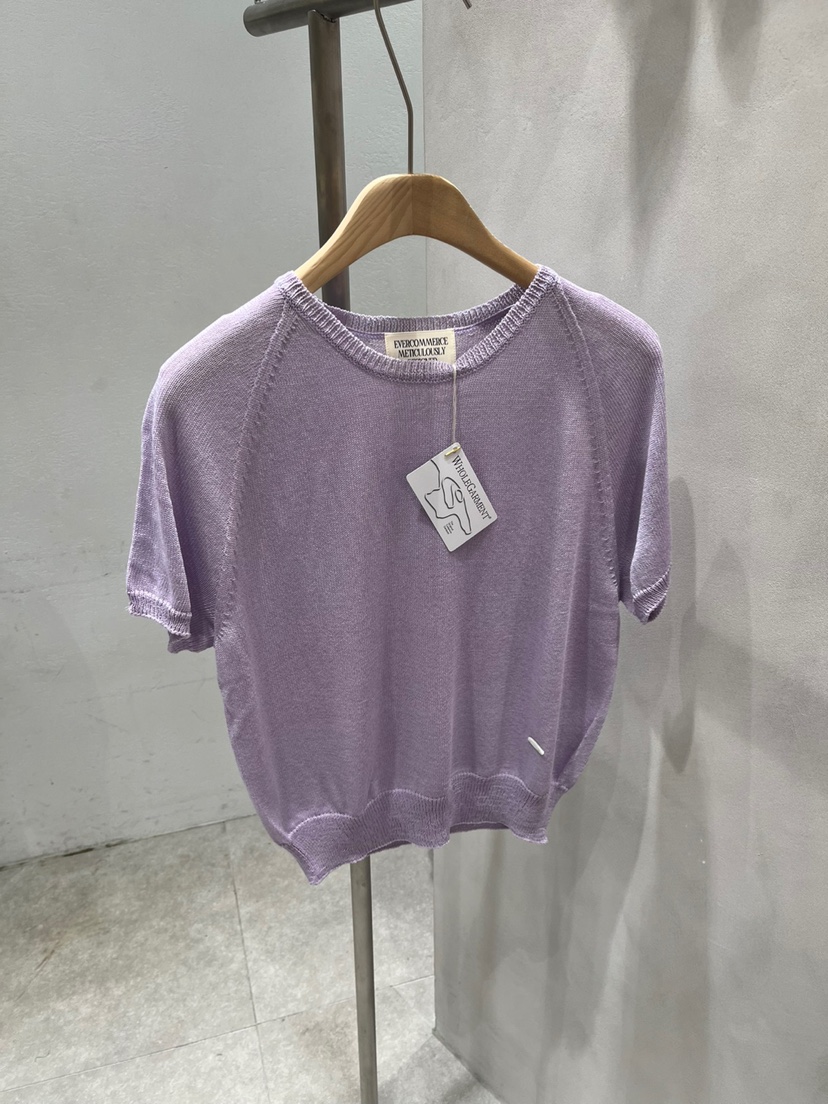 EVERCOMMERCE METICULOUSLY DESIGNED直郵韓國代購㊣女裝新品時尚針織衫EVERCOMMERCE METICULOUSLY DESIGNED針織衫圖色1