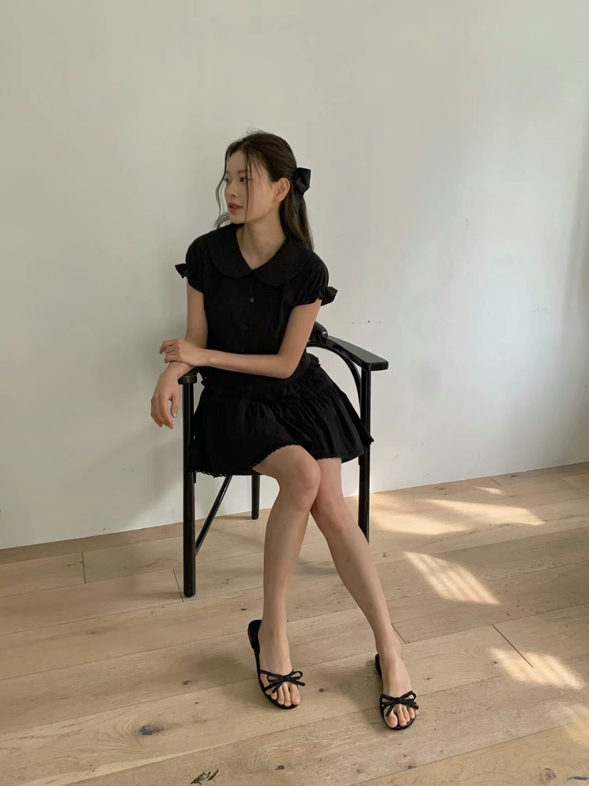 ANOU直郵韓國代購㊣女裝新款熱賣人氣推薦25春夏襯衫蕾絲衫ANOU襯衫/蕾絲衫
