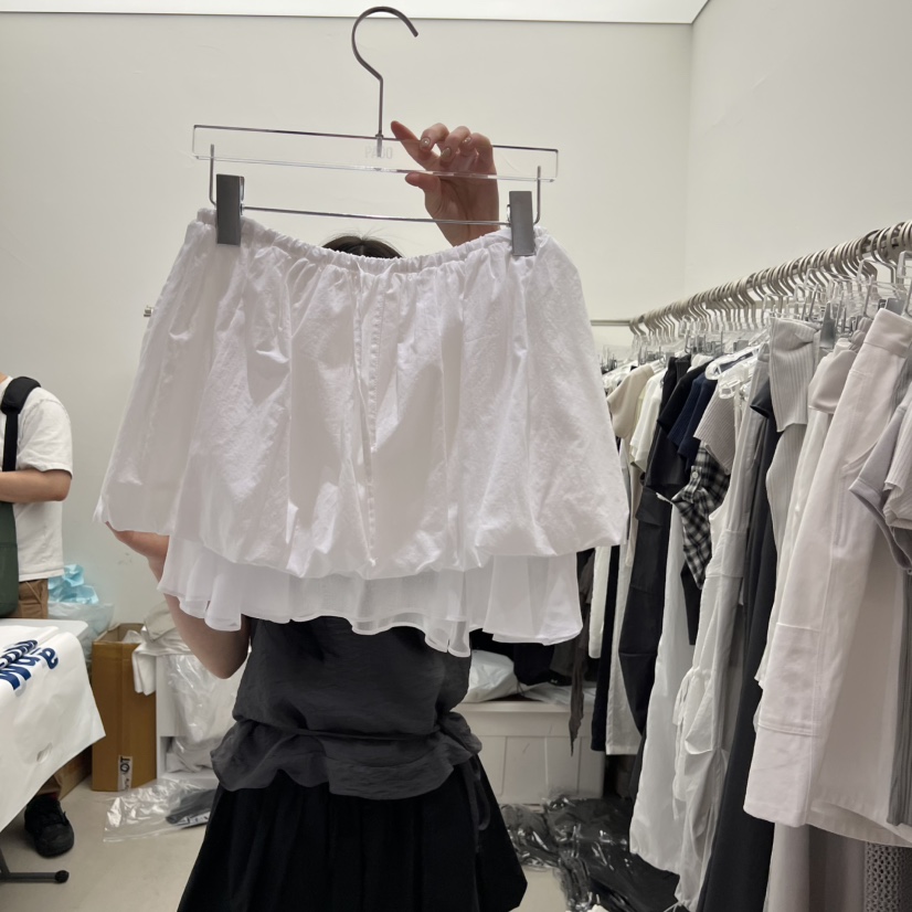 PADO韓國直郵㊣東大門實拍女裝新品熱賣人氣推薦時尚休閑短裙PADO短裙圖色2