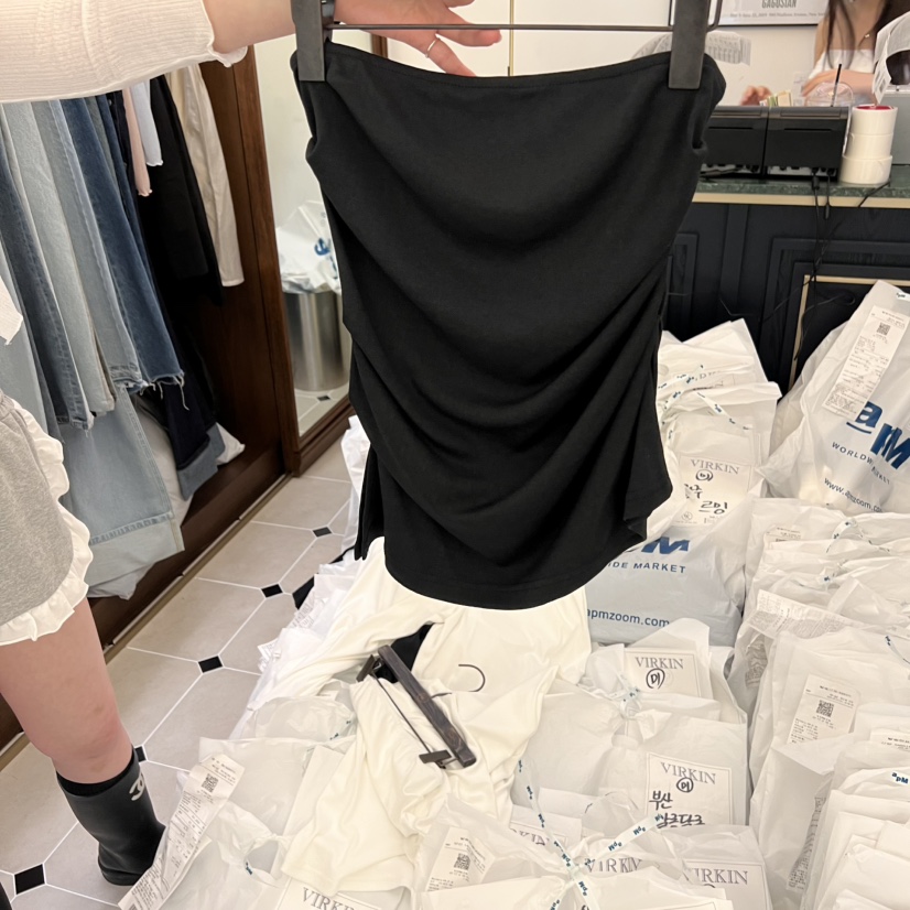 VIRKIN韓國直郵㊣東大門實拍女裝新品25春夏推薦休閑吊帶背心VIRKIN吊帶/背心圖色2