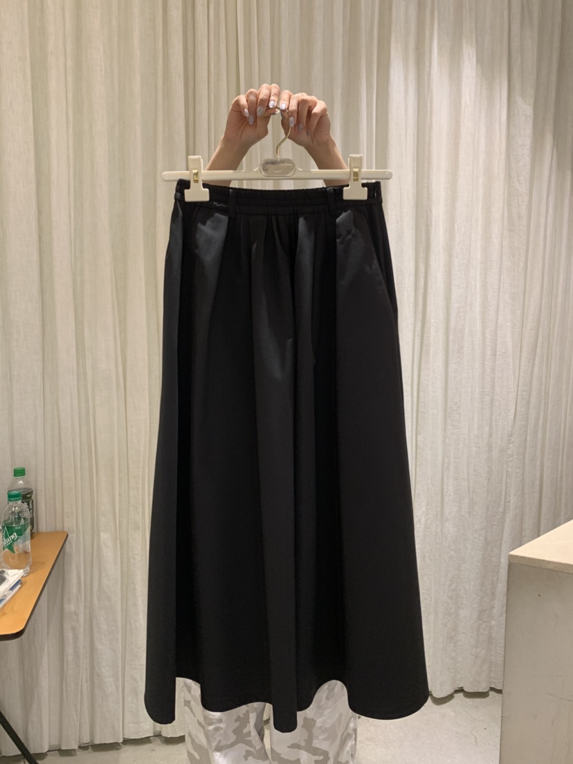 PAPERMOON直郵韓國代購㊣女裝新品熱賣半身裙中短裙喇叭超長paper moon半身裙/中短裙圖色1