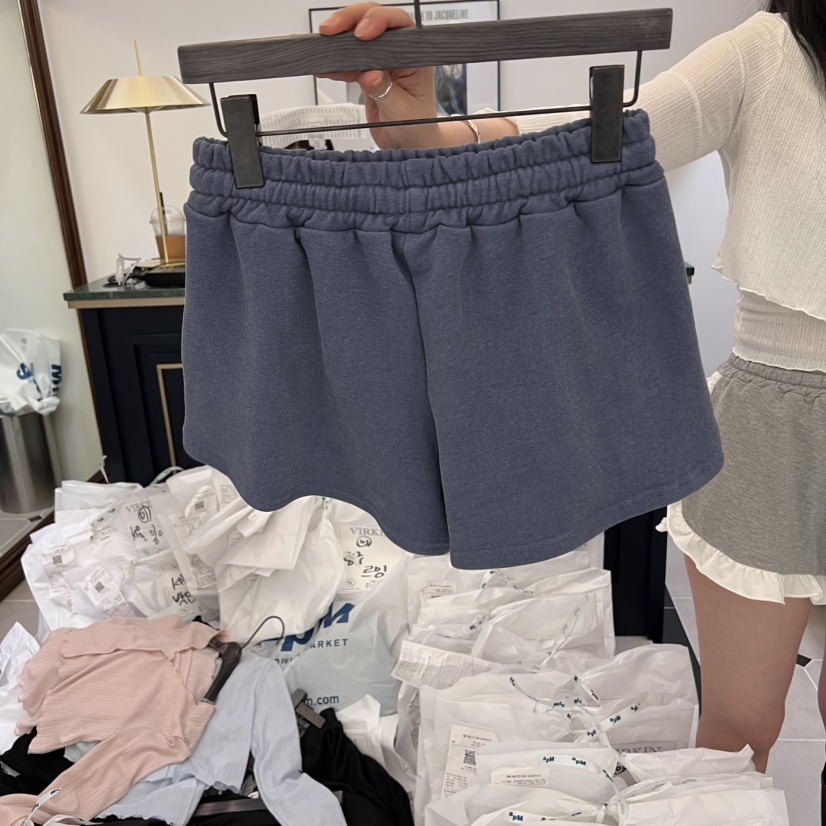 VIRKIN韓國直郵㊣東大門實拍女裝新品時尚25春夏熱賣人氣短褲VIRKIN短褲