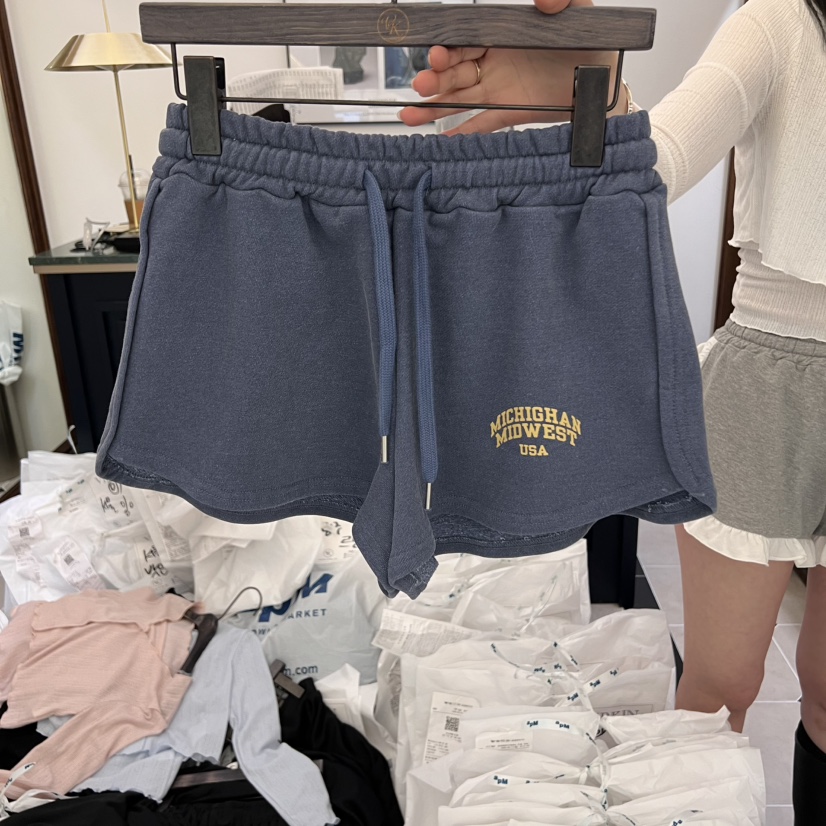 VIRKIN韓國直郵㊣東大門實拍女裝新品時尚25春夏熱賣人氣短褲VIRKIN短褲圖色1