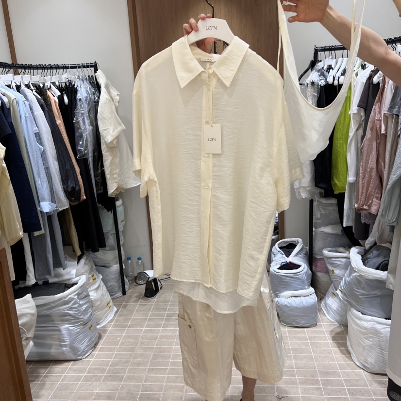LOFN韓國直郵㊣女裝新品休閑推薦熱賣人氣25春夏時尚套裝LOFN套裝圖色3