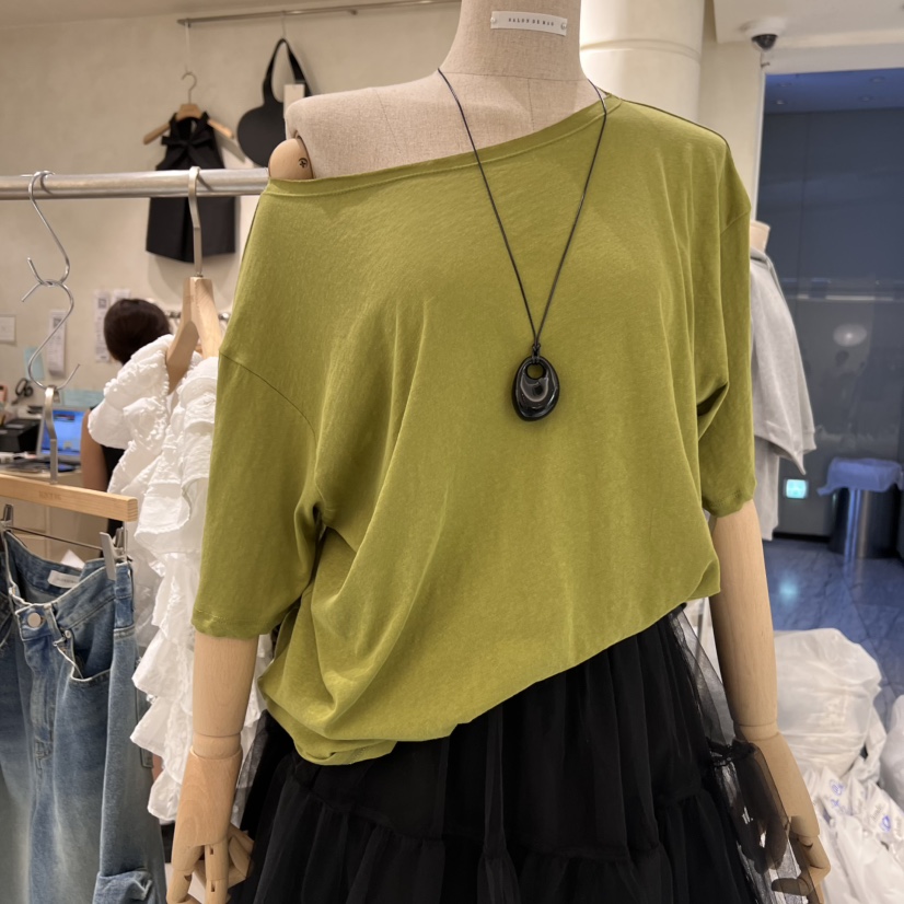 SALONDEMAG韓國直郵㊣東大門實拍女裝新品25春夏時尚熱賣T恤SALONDEMAGT恤