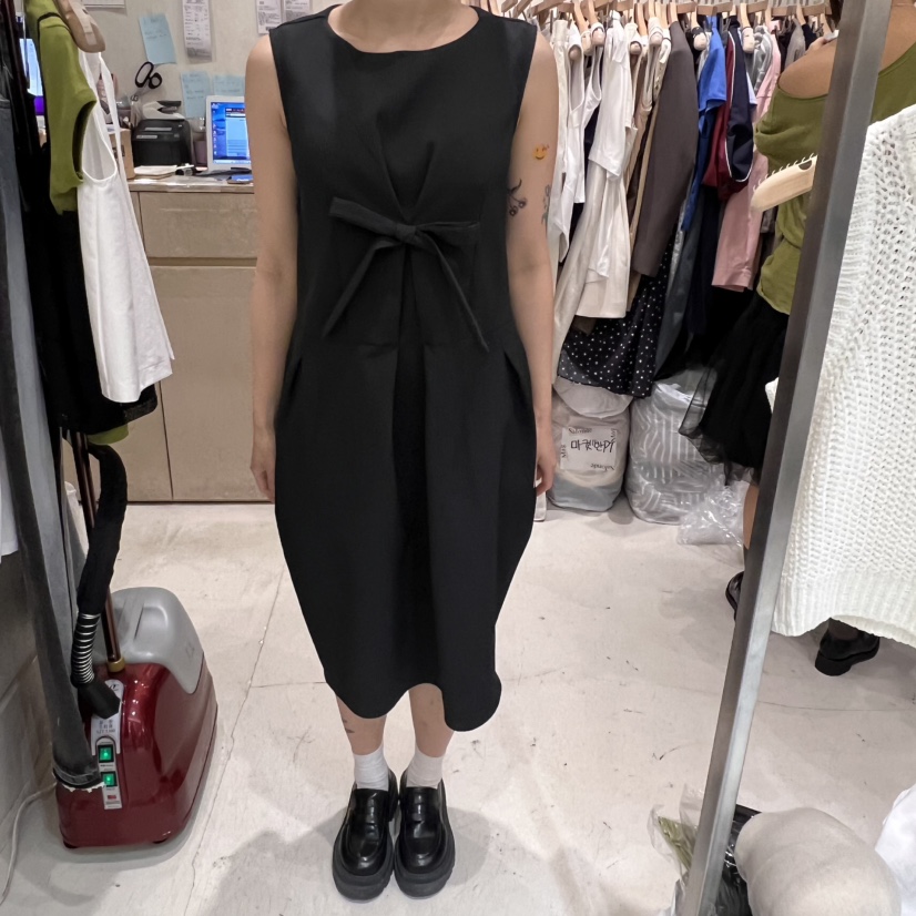 SALONDEMAG直郵韓國代購㊣女裝新品25春夏休閑推薦熱賣連衣裙SALONDEMAG連衣裙圖色2