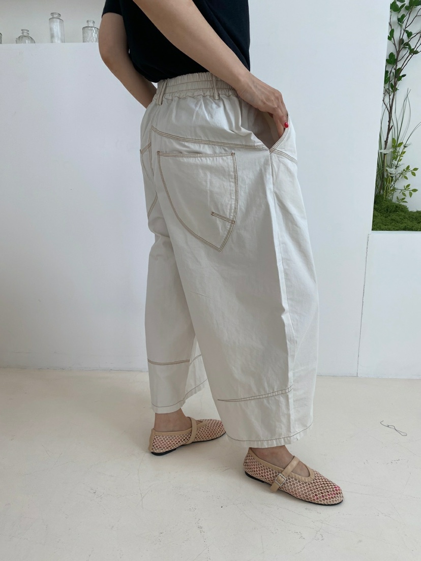 YESFREE韓國直郵㊣東大門實拍女裝新款推薦人氣25春夏休閑褲YESFREE休閑褲