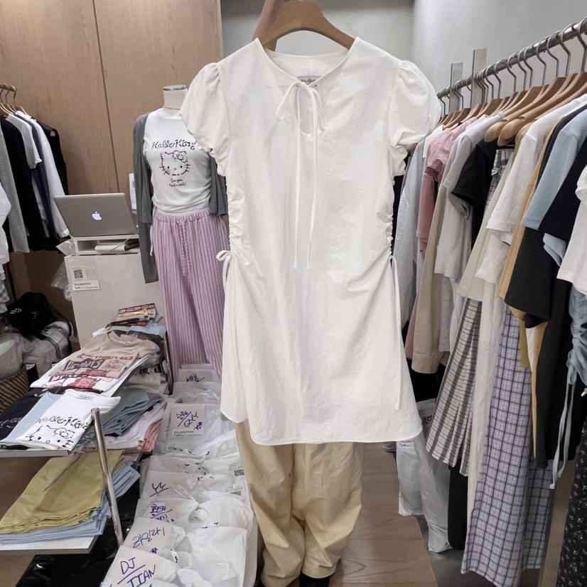 VILLABUTTON韓國直郵㊣女裝新品人氣休閑時尚熱賣25春夏連衣裙VILLABUTTON連衣裙