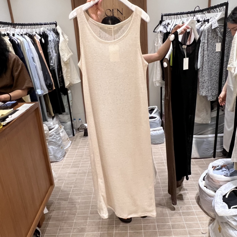 LOFN韓國直郵㊣女裝新品時尚休閑推薦25春夏熱賣人氣連衣裙LOFN連衣裙圖色2