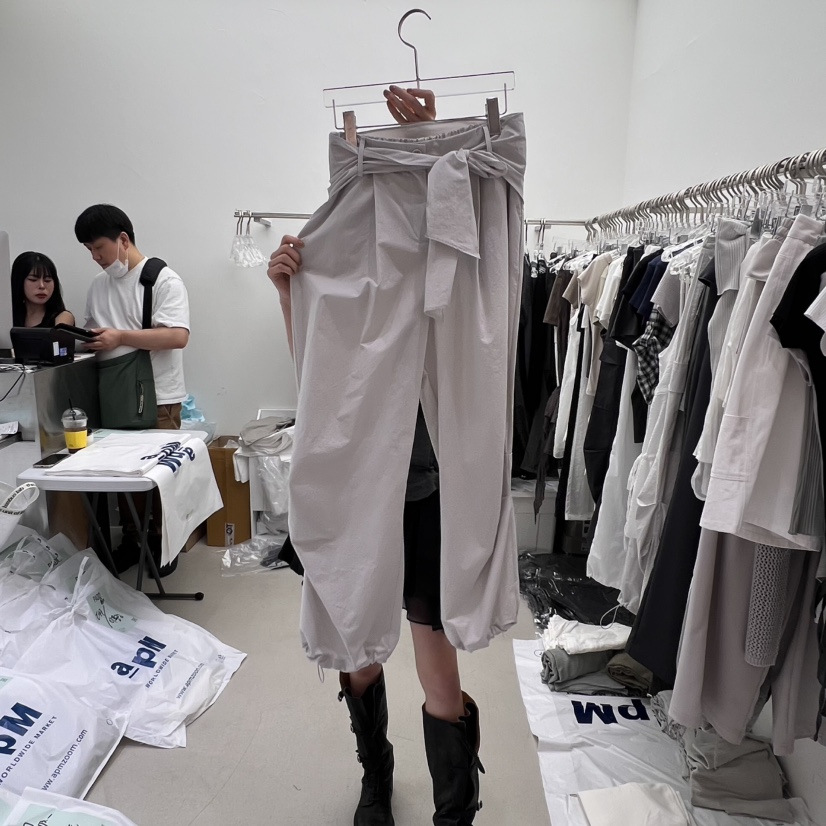 PADO直郵韓國代購㊣女裝新品25春夏推薦時尚休閑人氣休閑褲PADO休閑褲圖色2