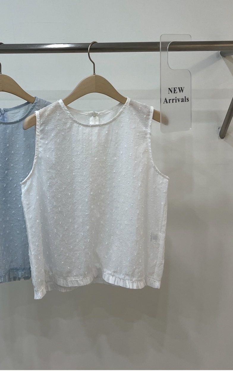 FIFTY韓國直郵㊣東大門實拍女裝新品熱賣休閑時尚25春夏吊帶背心FIFTY吊帶/背心圖色1