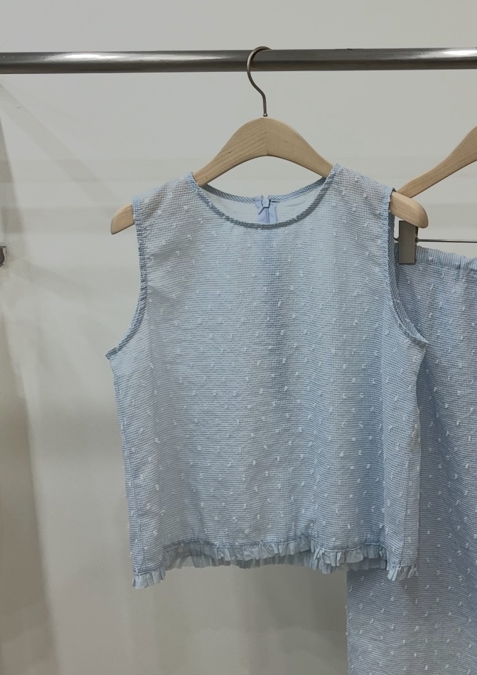 FIFTY韓國直郵㊣東大門實拍女裝新品熱賣休閑時尚25春夏吊帶背心FIFTY吊帶/背心圖色2