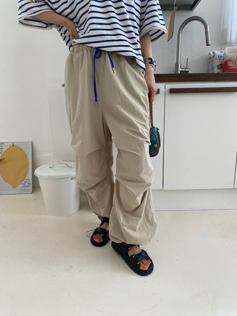 YESFREE韓國直郵㊣東大門實拍女裝新品休閑推薦熱賣人氣休閑褲YESFREE休閑褲