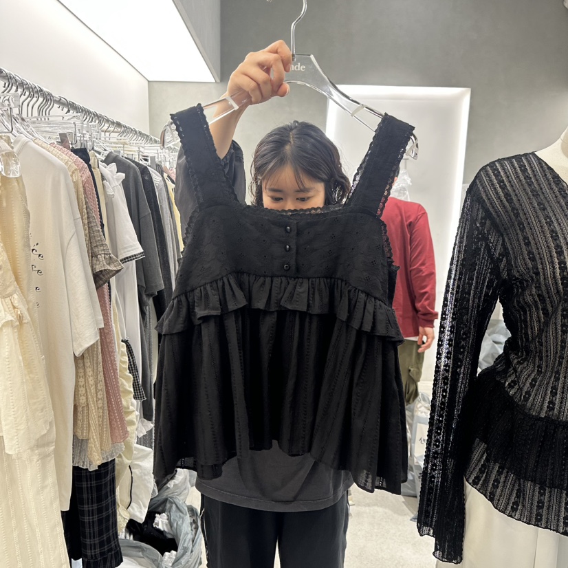 ANDE韓國直郵㊣女裝新款休閑熱賣時尚推薦25春夏人氣吊帶背心ANDE吊帶/背心圖色3