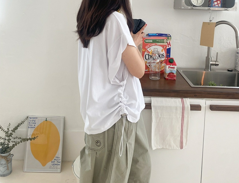 YESFREE直郵韓國代購㊣女裝新品推薦時尚休閑25春夏熱賣T恤YESFREET恤