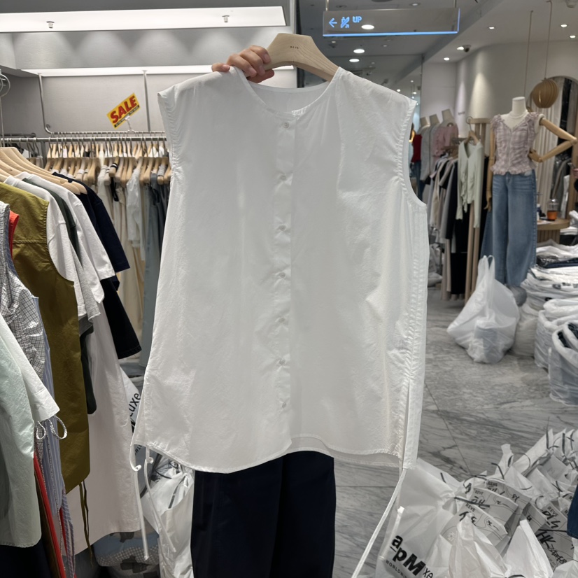 REVE-L韓國㊣直郵東大門代購女裝新品休閑時尚25春夏熱賣馬甲REVE-L馬甲圖色3實際價格39000