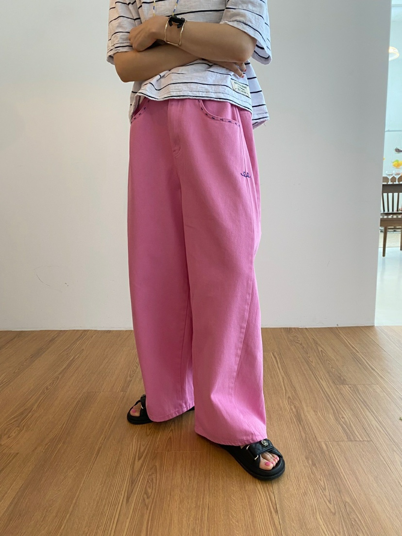 YESFREE韓國㊣直郵東大門代購女裝新款人氣熱賣推薦休閑休閑褲YESFREE休閑褲