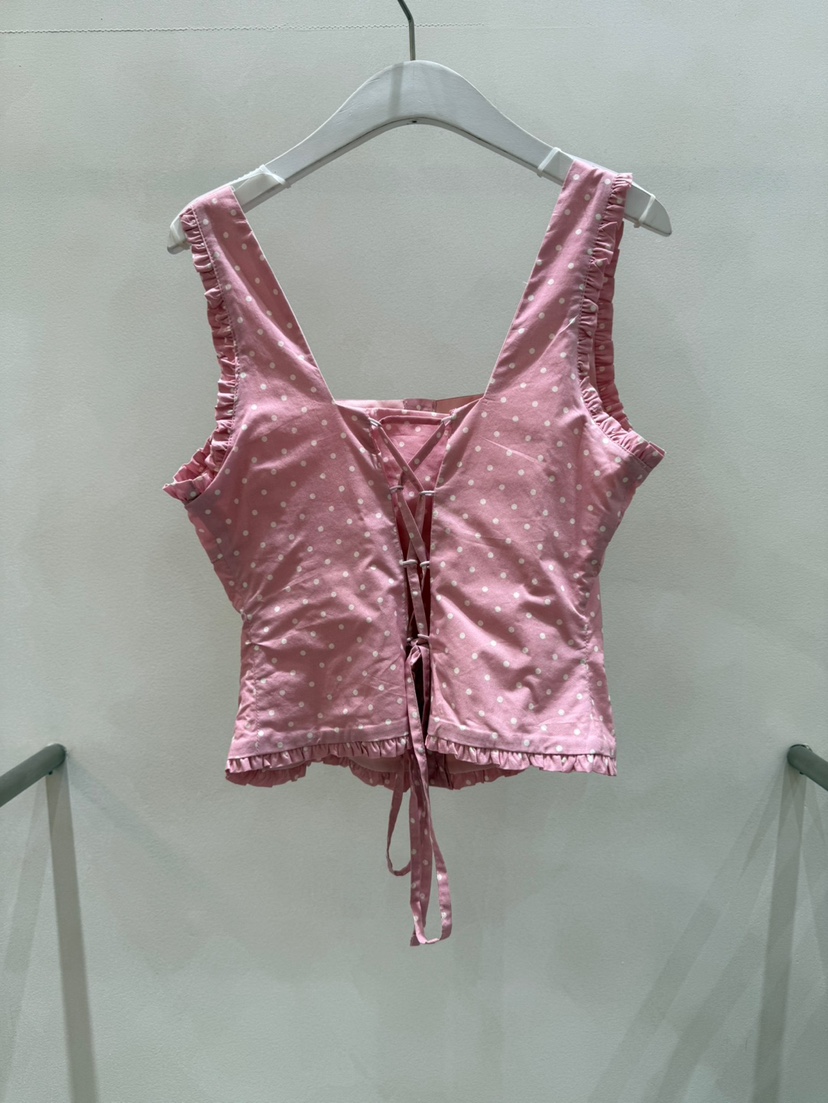FEFFER韓國直郵㊣東大門實拍女裝新品25春夏熱賣休閑吊帶背心FEFFER吊帶/背心