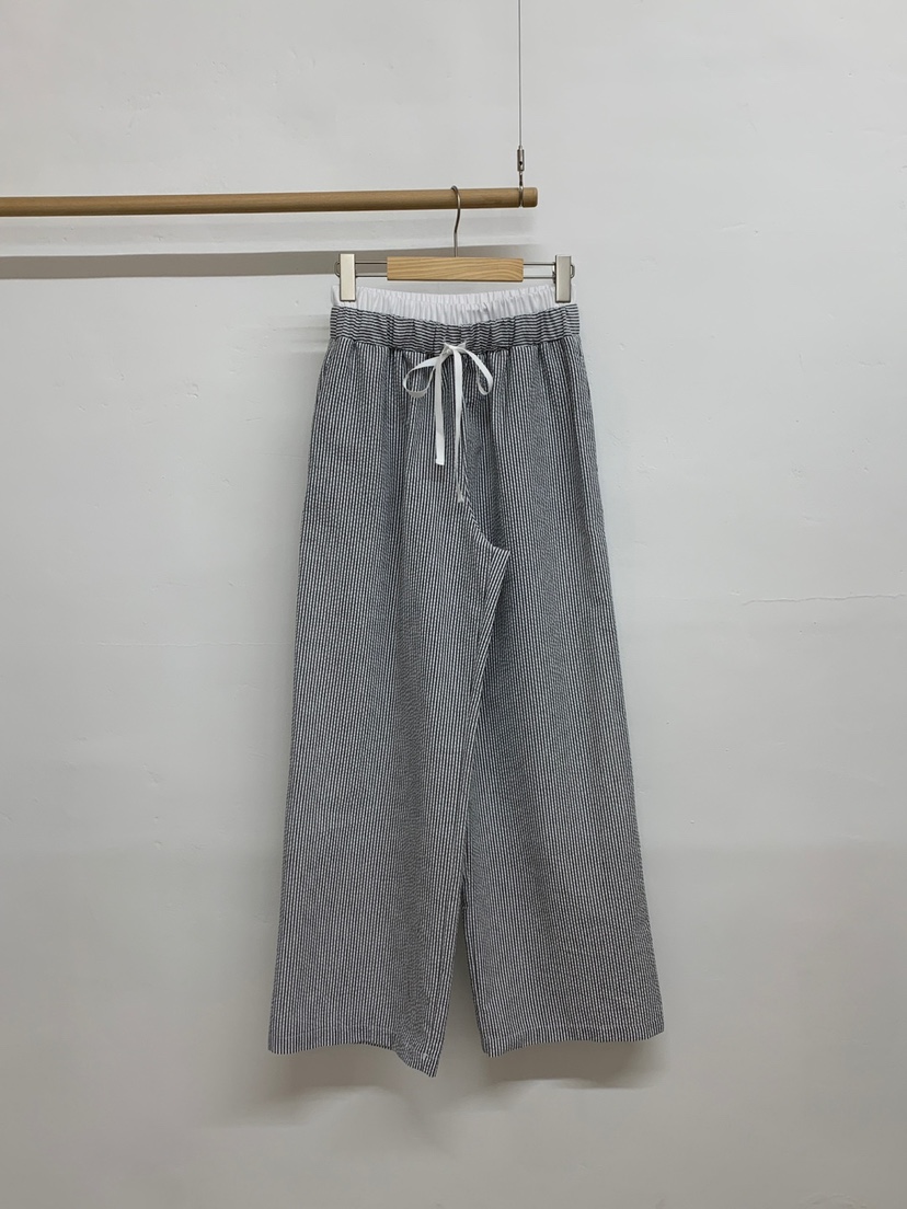 MORE THAN-P韓國㊣直郵東大門代購女裝新品25春夏熱賣休閑褲MORE THAN休閑褲圖色3